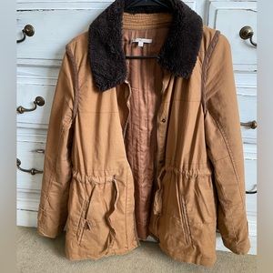 Brown winter coat